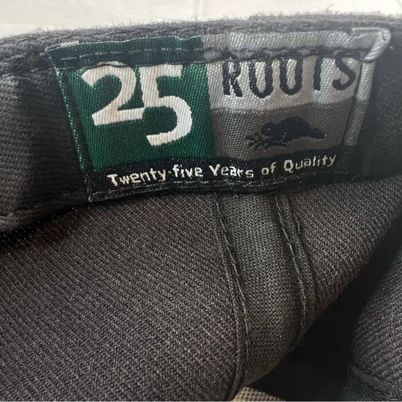 Roots Whistler Wool Blend Baseball Cap Unisex Size L Large Embroidered W Canada - Picture 8 of 8